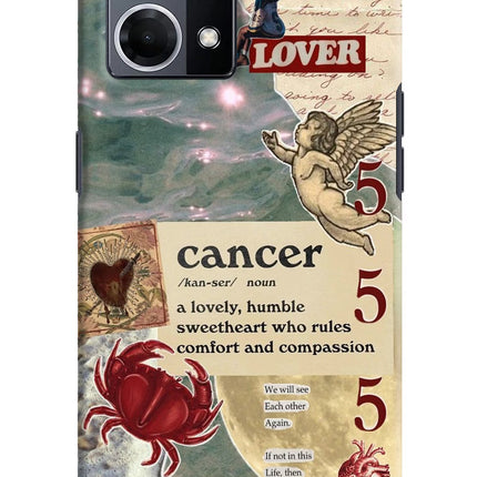Cancer Zodiac Oppo F21 Pro 4G Hard Case Back Cover by Casekaro