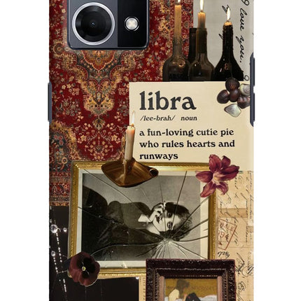 Libra Zodiac Oppo F21 Pro 4G Hard Case Back Cover by Casekaro