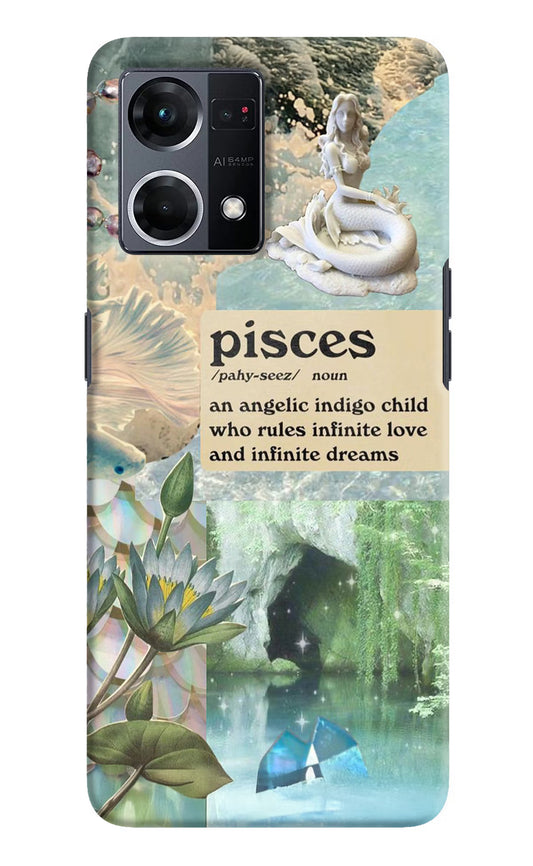 Pisces Zodiac Oppo F21 Pro 4G Hard Case Back Cover by Casekaro