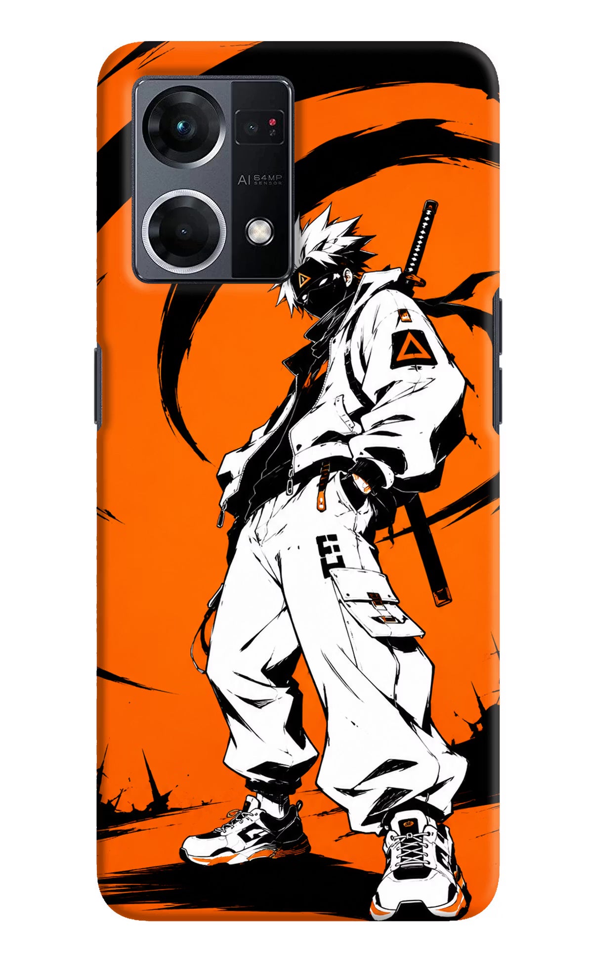 Street Samurai  Oppo F21 Pro 4G Hard Case Back Cover by Casekaro