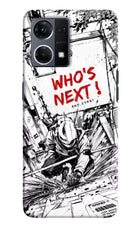 Who's Next Oppo F21 Pro 4G Hard Case Back Cover by Casekaro