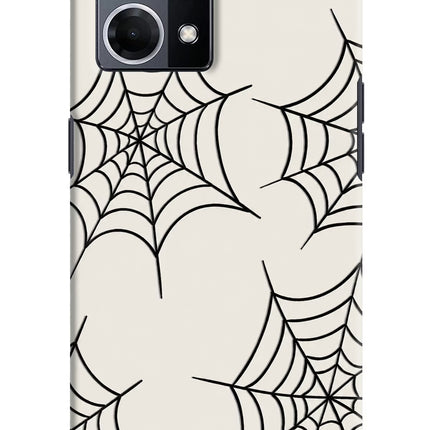 Spider Web Oppo F21 Pro 4G Hard Case Back Cover by Casekaro
