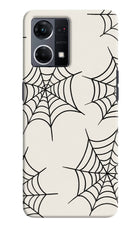 Spider Web Oppo F21 Pro 4G Hard Case Back Cover by Casekaro