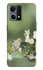 Aesthetic anime Oppo F21 Pro 4G Hard Case Back Cover by Casekaro