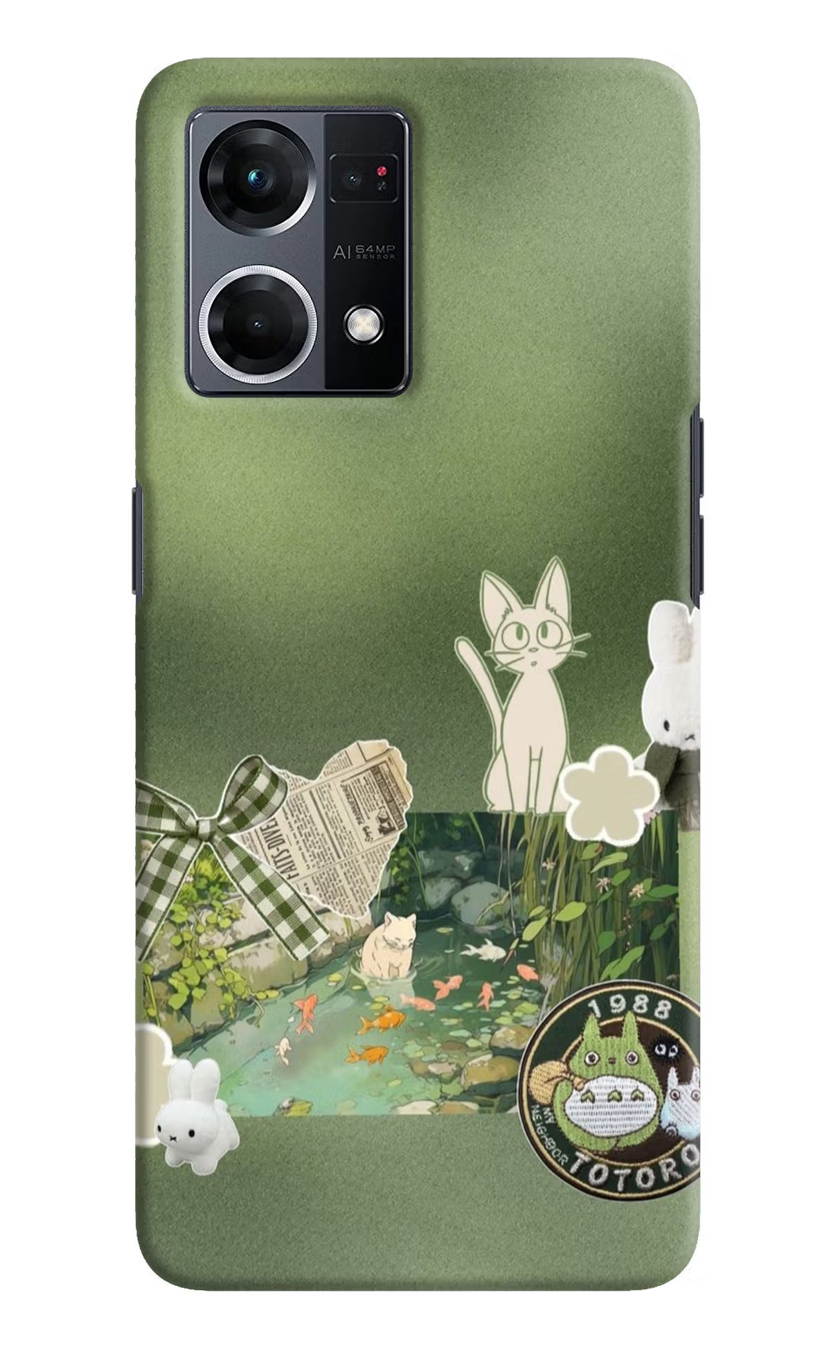 Aesthetic anime Oppo F21 Pro 4G Back Cover