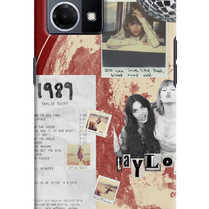 Taylor Swift Oppo F21 Pro 4G Hard Case Back Cover by Casekaro