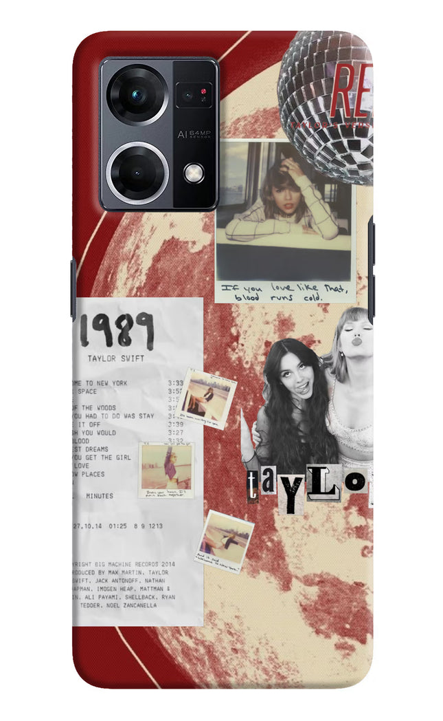 Taylor Swift Oppo F21 Pro 4G Hard Case Back Cover by Casekaro