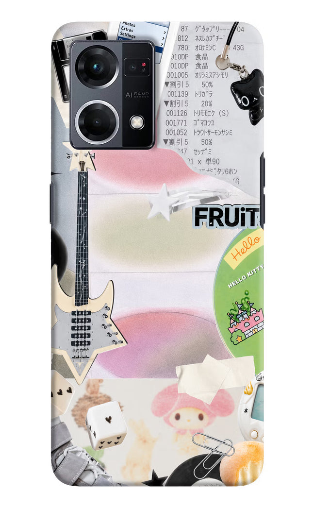 Softcore case Oppo F21 Pro 4G Hard Case Back Cover by Casekaro