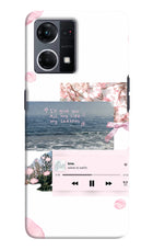 Wave to earth Oppo F21 Pro 4G Hard Case Back Cover by Casekaro