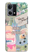 Studio Ghibli Oppo F21 Pro 4G Hard Case Back Cover by Casekaro