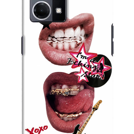 Rockstar Oppo F21 Pro 4G Hard Case Back Cover by Casekaro