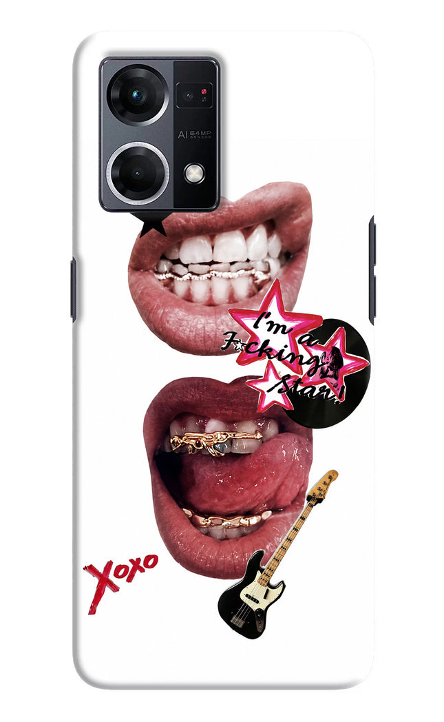 Rockstar Oppo F21 Pro 4G Hard Case Back Cover by Casekaro