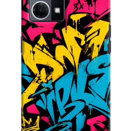 Graffiti Vibe Oppo F21 Pro 4G Hard Case Back Cover by Casekaro
