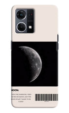 Moon Phase Oppo F21 Pro 4G Hard Case Back Cover by Casekaro