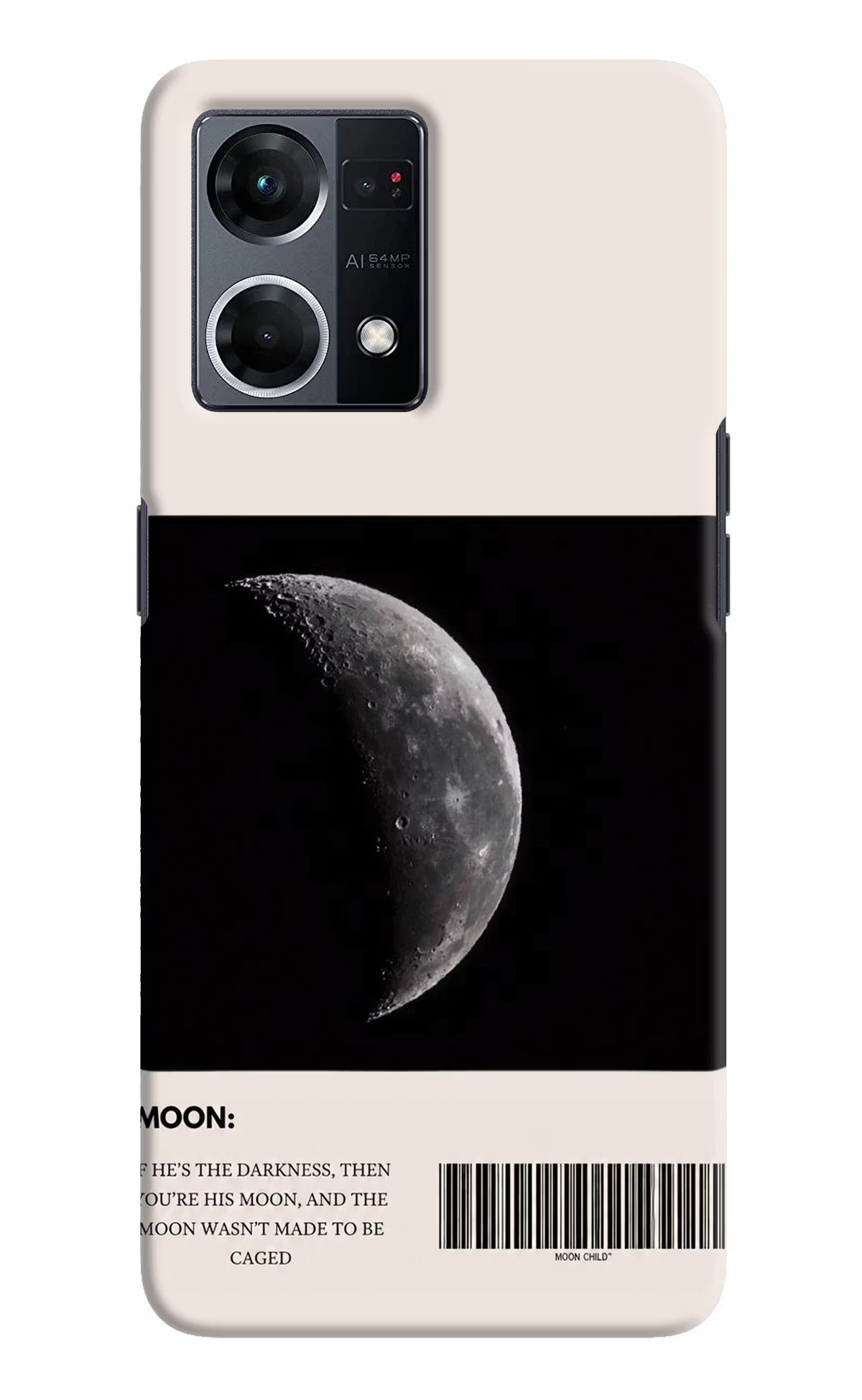 Moon Phase Oppo F21 Pro 4G Back Cover