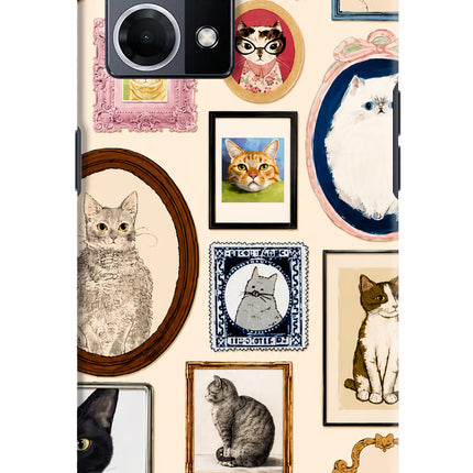 Mirror Cats Oppo F21 Pro 4G Hard Case Back Cover by Casekaro