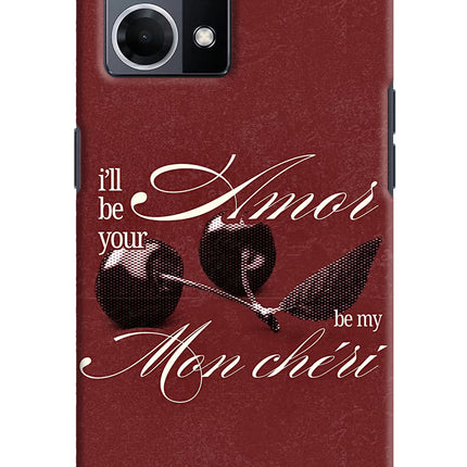 Velvet Cherry Oppo F21 Pro 4G Hard Case Back Cover by Casekaro