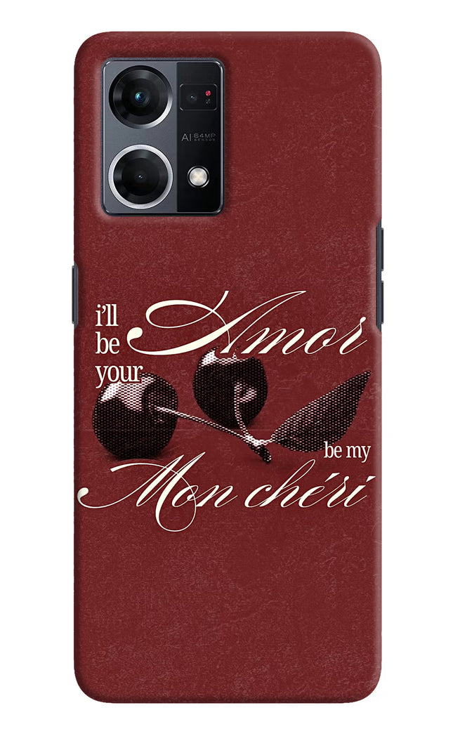 Velvet Cherry Oppo F21 Pro 4G Hard Case Back Cover by Casekaro