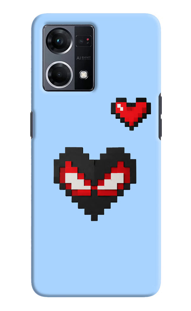 Peter Heart Oppo F21 Pro 4G Hard Case Back Cover by Casekaro