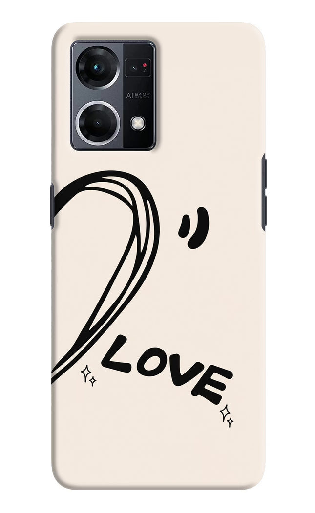 Soul Line Oppo F21 Pro 4G Hard Case Back Cover by Casekaro