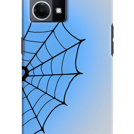Blue Web Oppo F21 Pro 4G Hard Case Back Cover by Casekaro