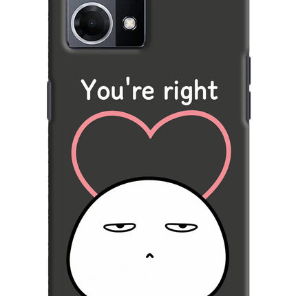 You're Right Oppo F21 Pro 4G Hard Case Back Cover by Casekaro