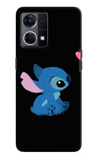 Stitch Crush Oppo F21 Pro 4G Hard Case Back Cover by Casekaro