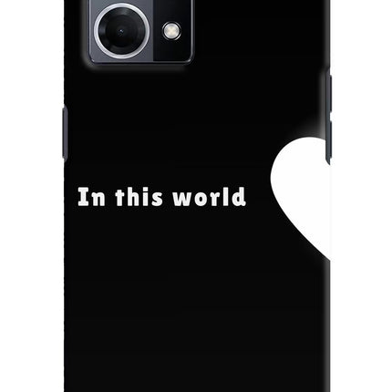 This World Oppo F21 Pro 4G Hard Case Back Cover by Casekaro