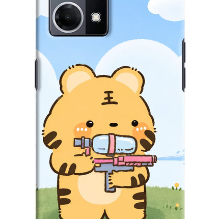Tiger Treat Oppo F21 Pro 4G Hard Case Back Cover by Casekaro
