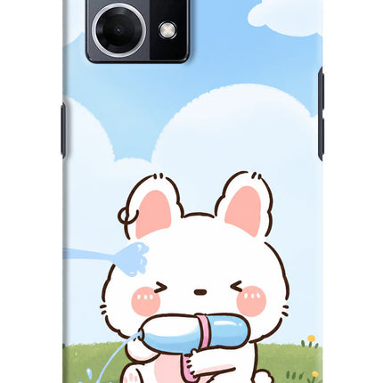 Bunny Treat Oppo F21 Pro 4G Hard Case Back Cover by Casekaro