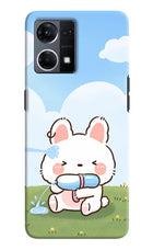 Bunny Treat Oppo F21 Pro 4G Hard Case Back Cover by Casekaro