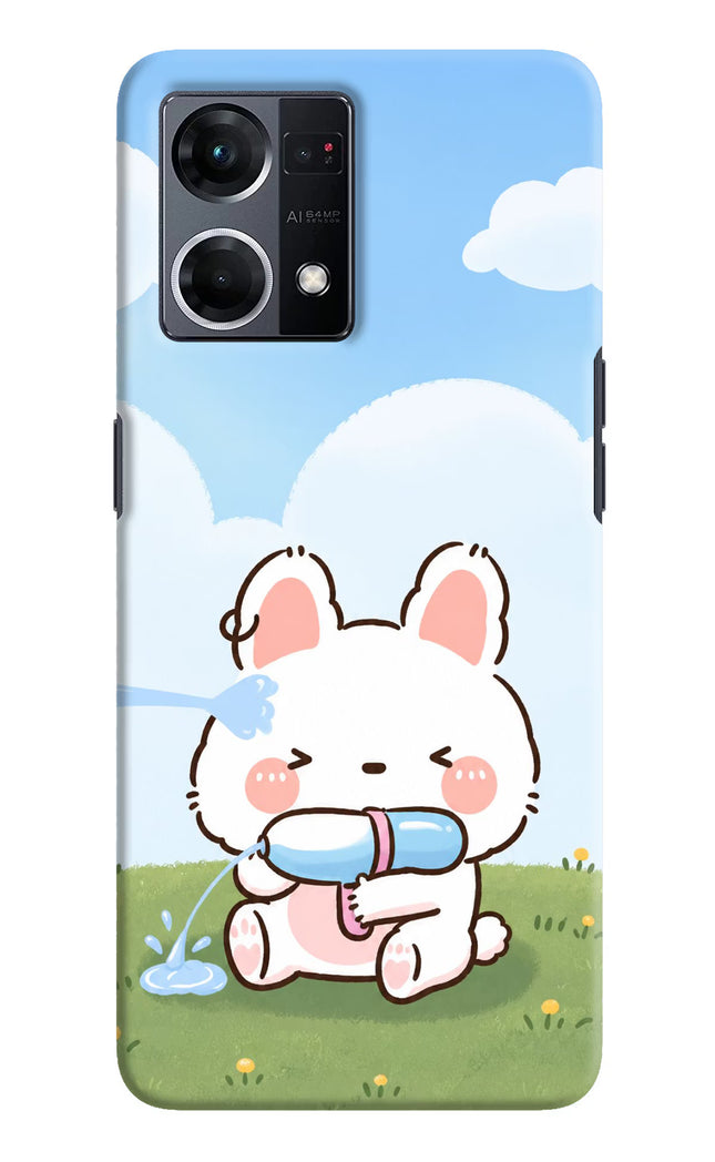 Bunny Treat Oppo F21 Pro 4G Hard Case Back Cover by Casekaro