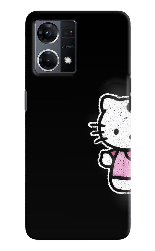 Kitty Charm Oppo F21 Pro 4G Hard Case Back Cover by Casekaro