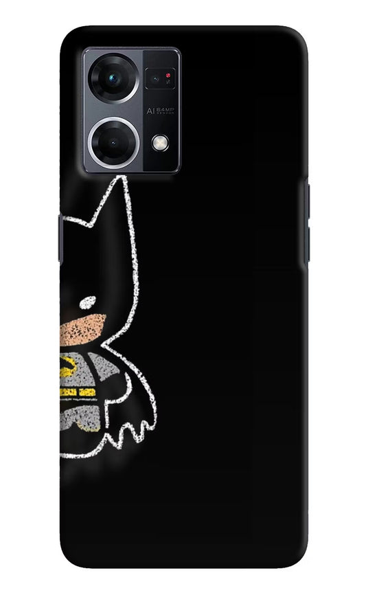 Bat Kitty Oppo F21 Pro 4G Hard Case Back Cover by Casekaro