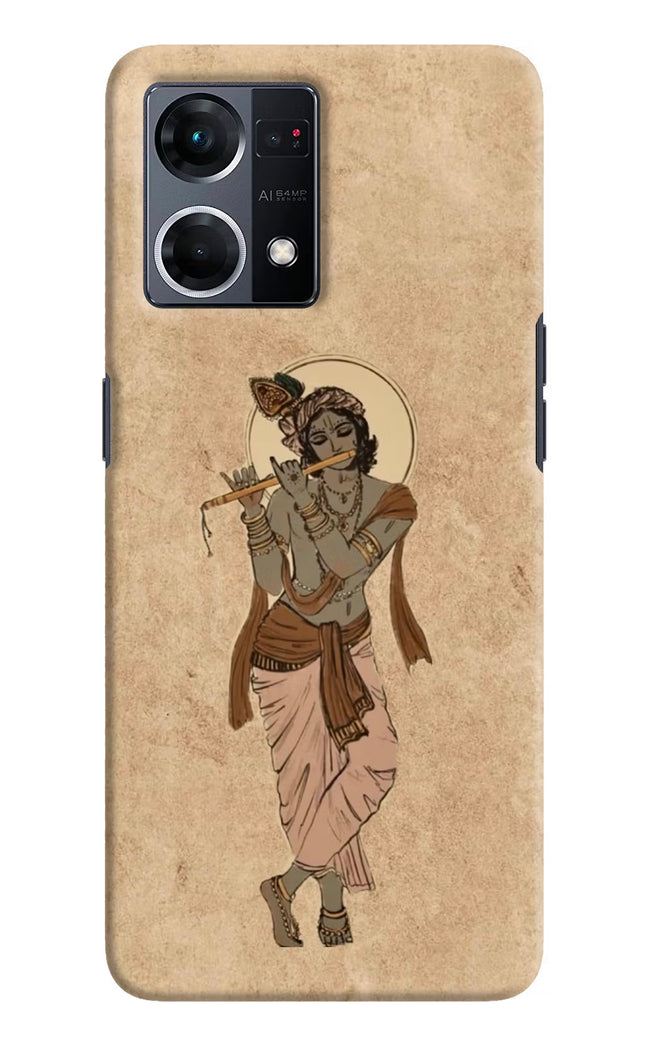 Krishna Oppo F21 Pro 4G Hard Case Back Cover by Casekaro
