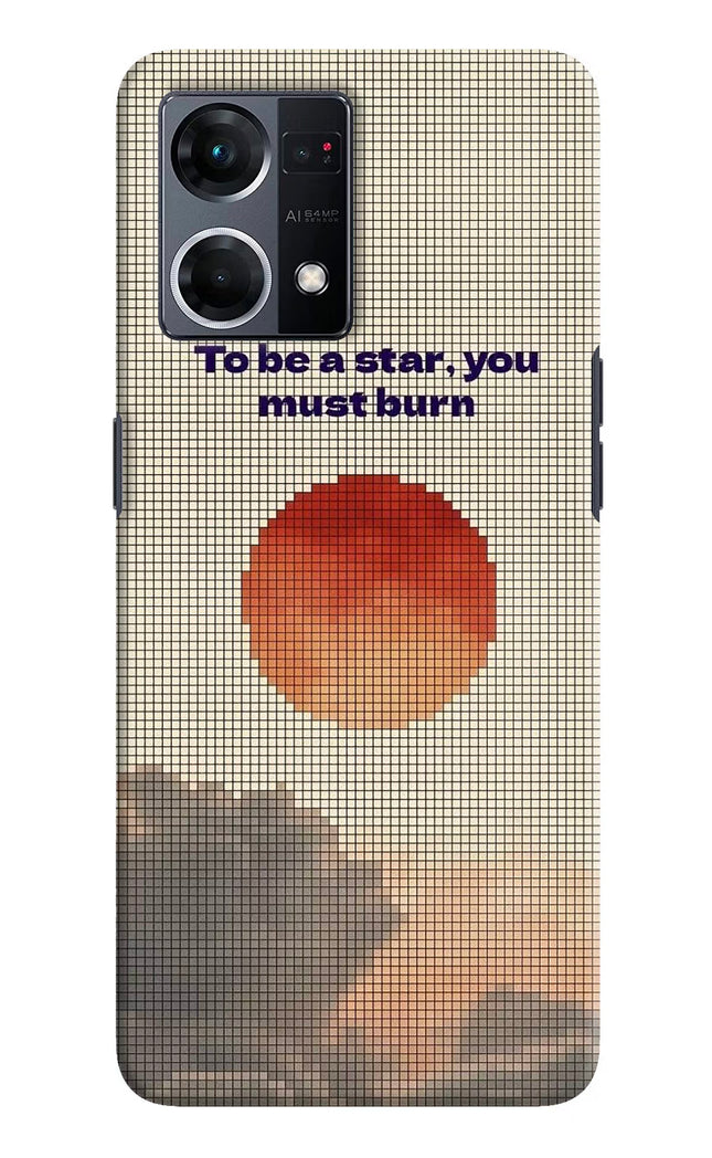 Pixel Sun Oppo F21 Pro 4G Hard Case Back Cover by Casekaro