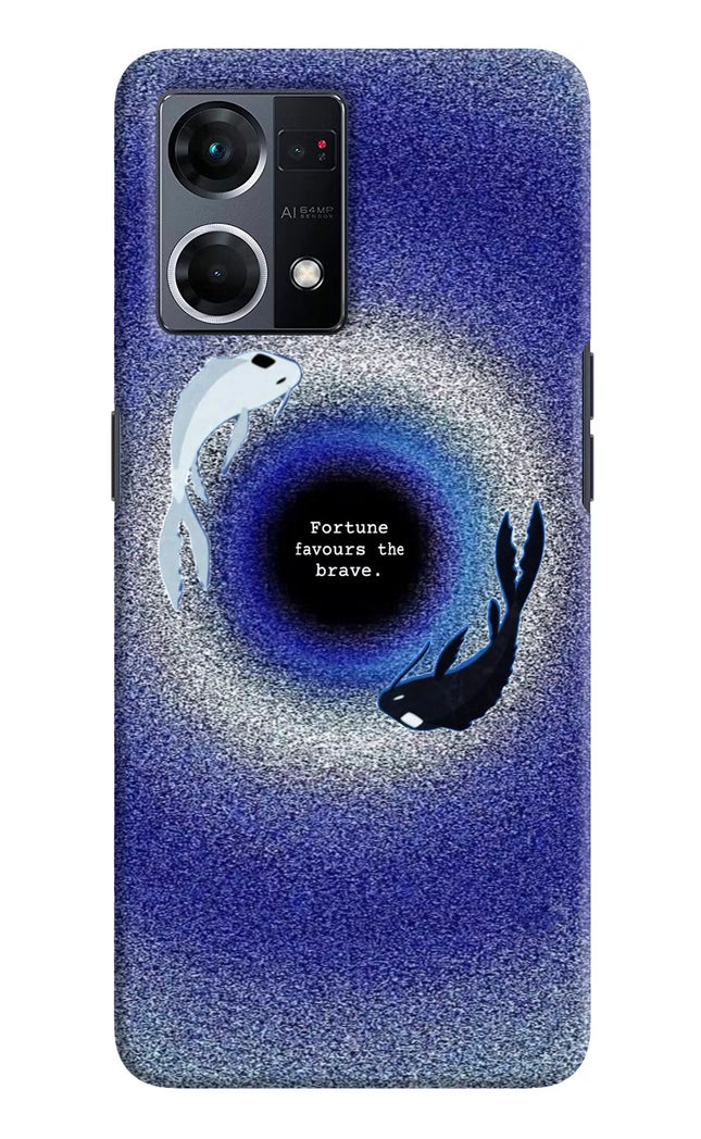 Dark Koi Oppo F21 Pro 4G Hard Case Back Cover by Casekaro