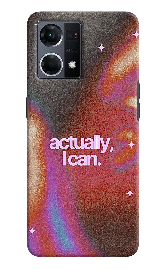 Pink Aura Oppo F21 Pro 4G Hard Case Back Cover by Casekaro