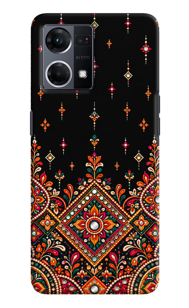 Noir Mehfil Oppo F21 Pro 4G Hard Case Back Cover by Casekaro