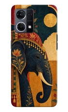 Royal Elephant Oppo F21 Pro 4G Hard Case Back Cover by Casekaro