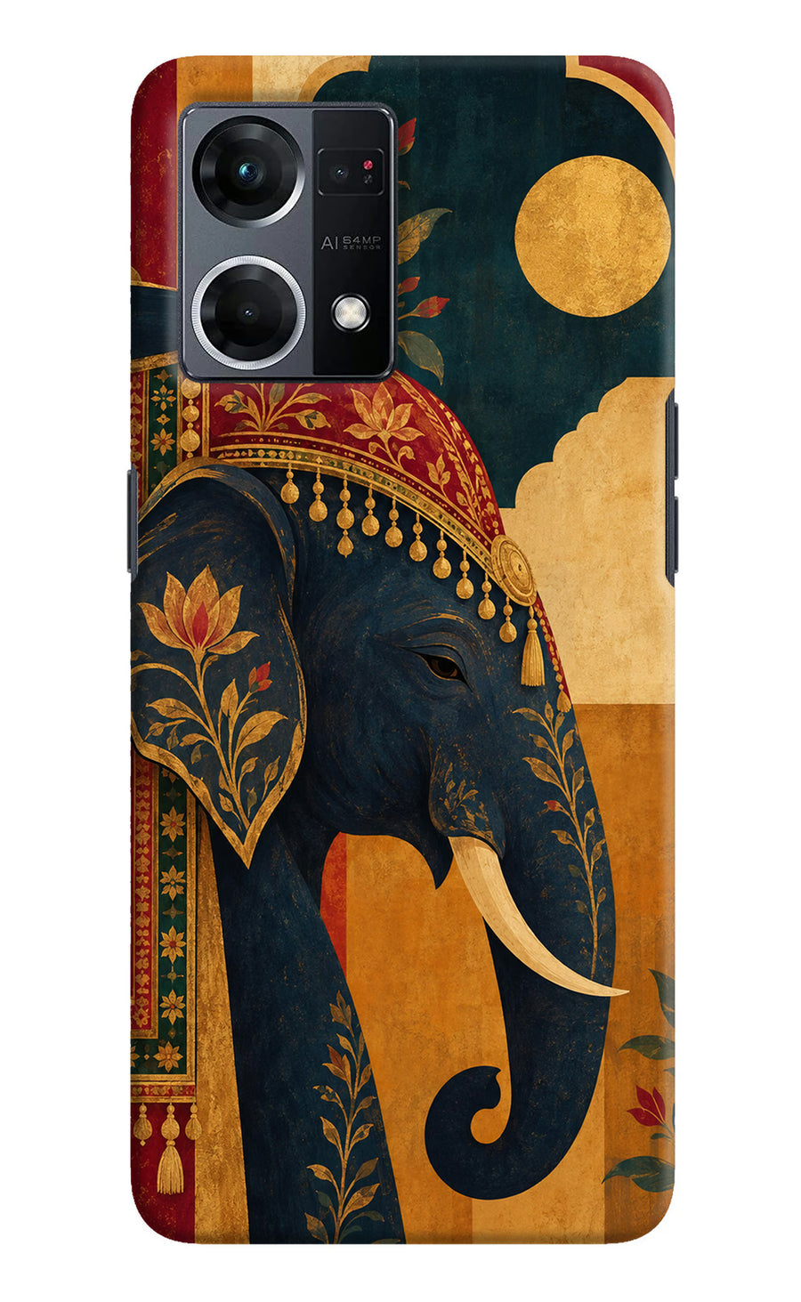 Royal Elephant Oppo F21 Pro 4G Back Cover, Hard case