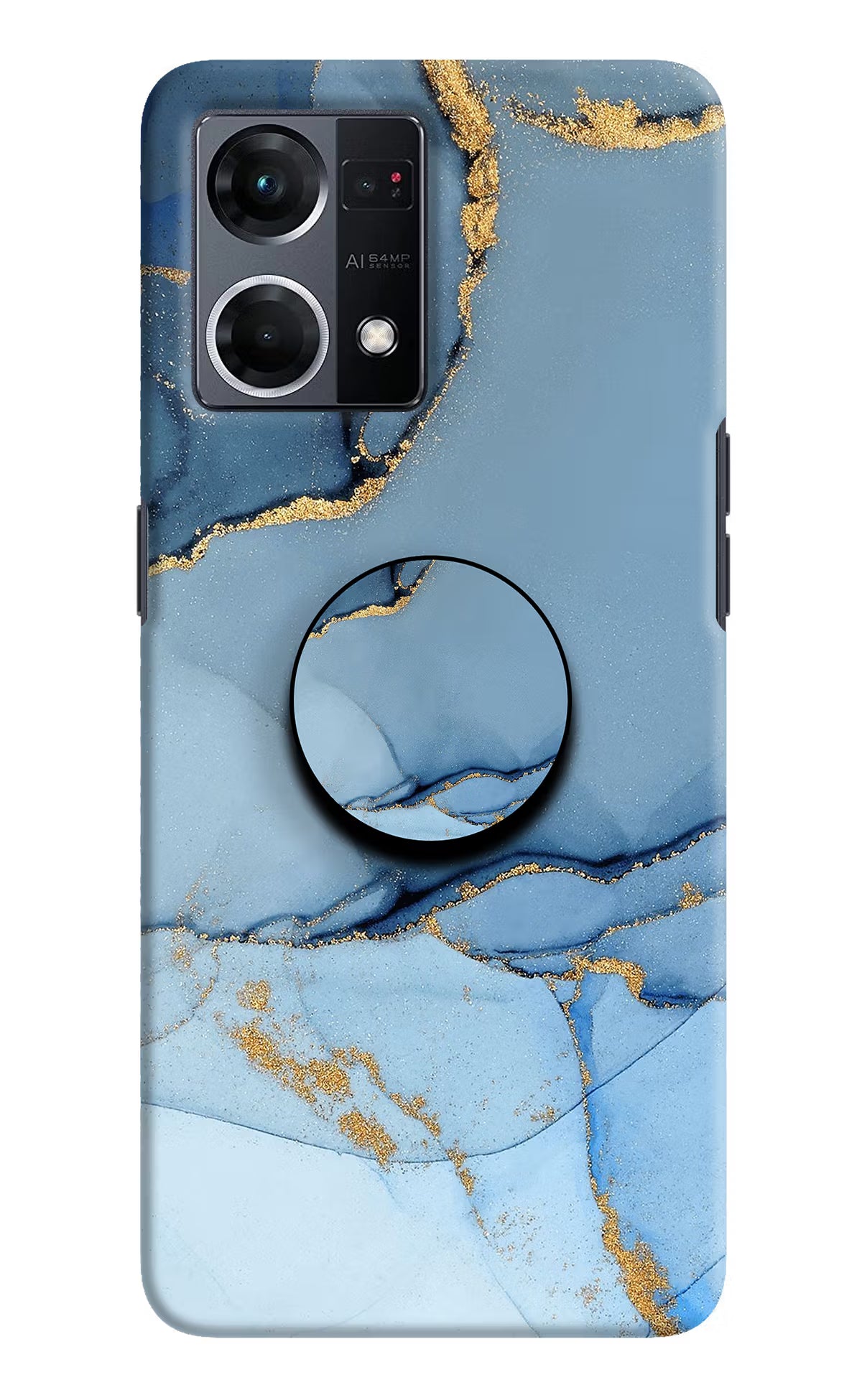 Blue Marble Oppo F21 Pro 4G Pop Case by Casekaro