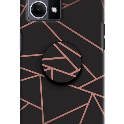 Geometric Pattern Oppo F21 Pro 4G Pop Case by Casekaro