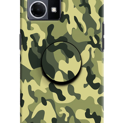Camouflage Oppo F21 Pro 4G Pop Case by Casekaro