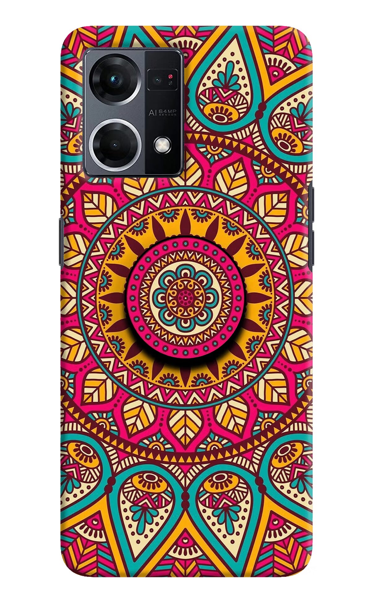 Mandala Oppo F21 Pro 4G Pop Case by Casekaro