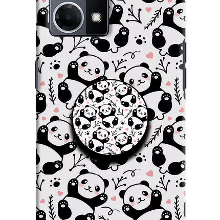 Cute Panda Oppo F21 Pro 4G Pop Case by Casekaro
