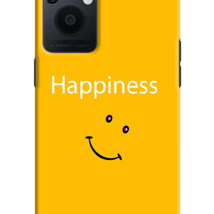 Happiness With Smiley Oppo F21 Pro 5G Hard Case Back Cover by Casekaro