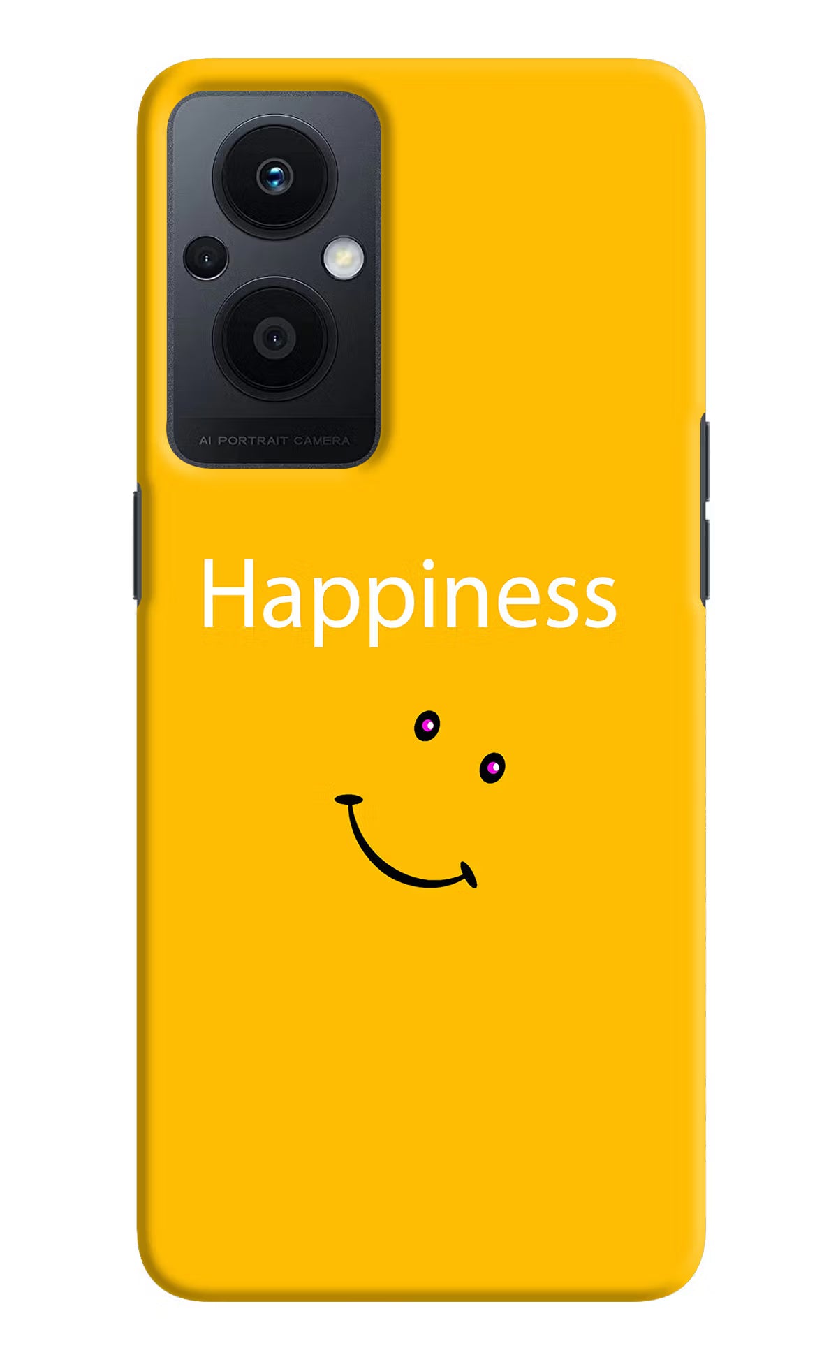 Happiness With Smiley Oppo F21 Pro 5G Hard Case Back Cover by Casekaro
