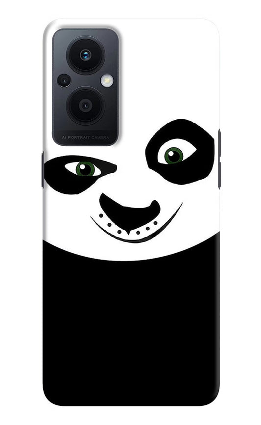 Panda Oppo F21 Pro 5G Hard Case Back Cover by Casekaro