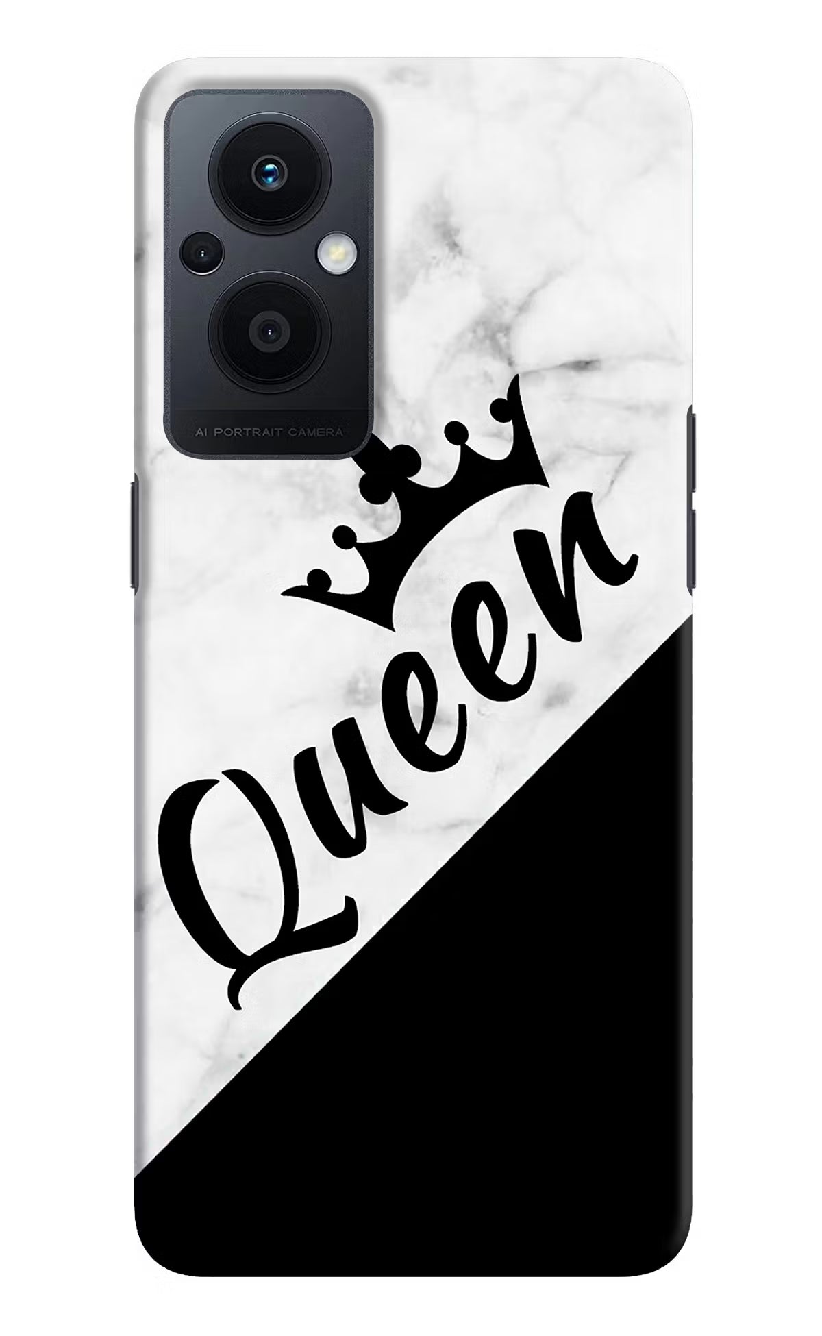 Queen Oppo F21 Pro 5G Hard Case Back Cover by Casekaro